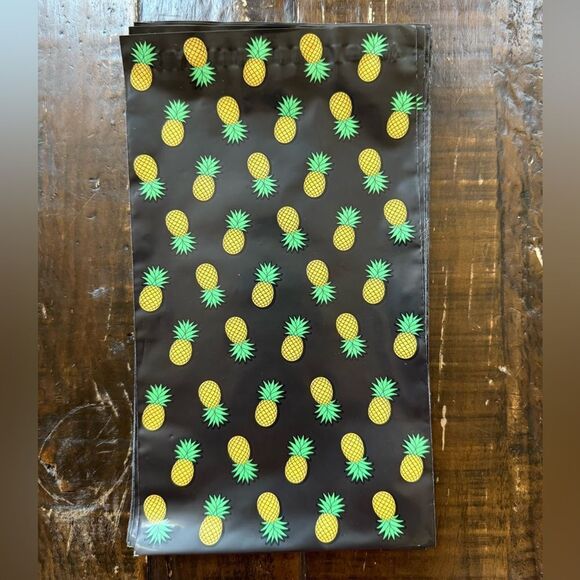 (25ct) Polymailer 10x13 pineapples - Picture 2 of 2